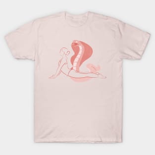 Yoga Pose Cobra Pose Yogi Gift Gym Clothes Fitness T-Shirt